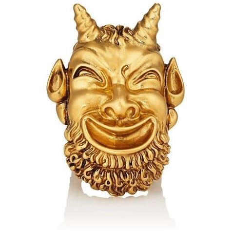 Gucci Men's Mask Of Silenus Ring 